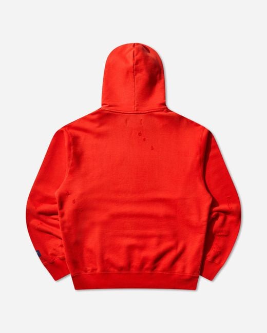 Nike Red Men S Rare Air Fleece Hoodie Chile for men