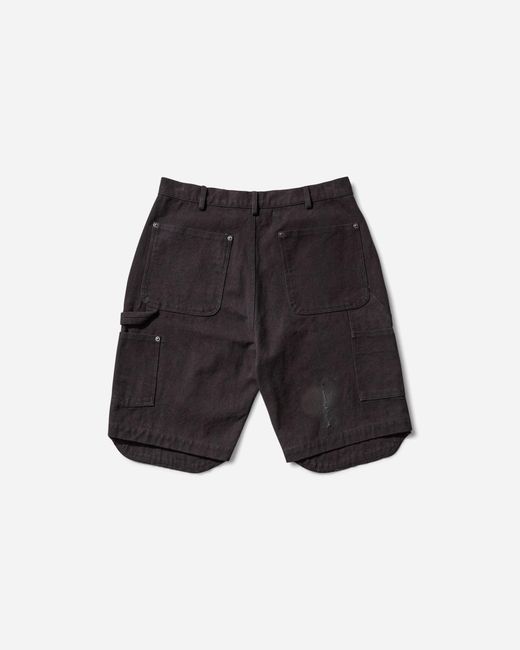 Umbro White Shinguard Canvas Shorts for men