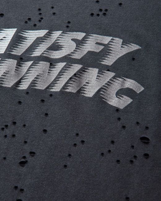 Satisfy Black S Mothtech T-Shirt Aged for men