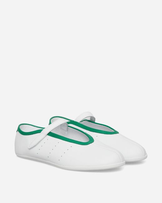 Adidas Green S Stan Smith Lo Ballet Shoes Cloud