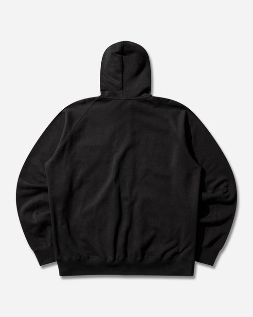 Sacai Black Carhartt Wip Cotton Jersey Hoodie for men
