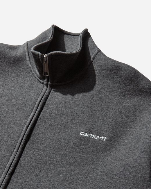 Carhartt Gray Men S Alda Zip Sweat Jacket / White for men