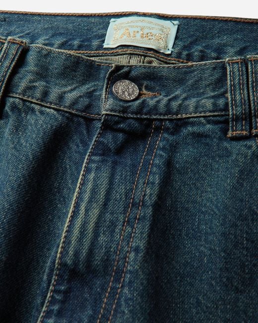 Aries Green Vintage Western Batten Jean for men