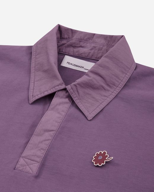 Oamc Peacemaker Purple S Flight Polo Lilac for men