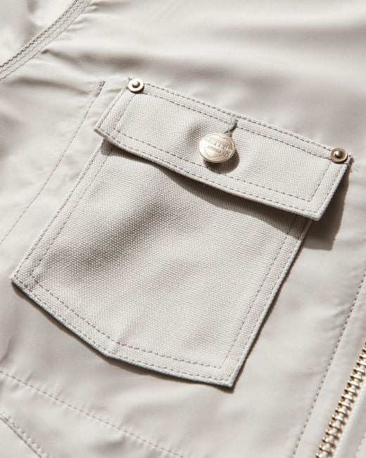 Sacai Carhartt Wip Nylon Twill X Duck Blouson Ivory in Natural for