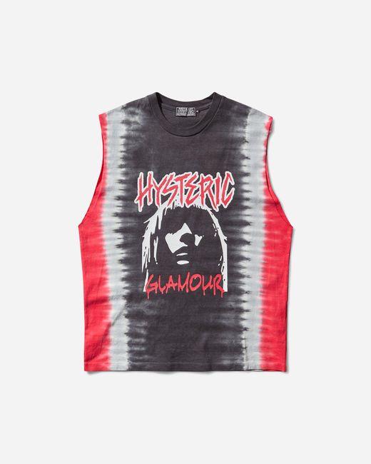 Hysteric Glamour Red Men S Hysteric Underground Sleeveless T-shirt for men