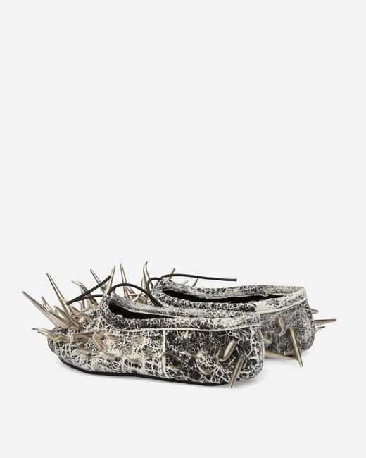 ASLAN WORLD White S Teeth Flats Battleship
