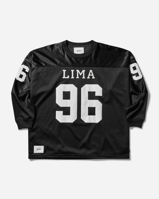 WTAPS Men S Netminder Longsleeve Jersey in Black for Men | Lyst