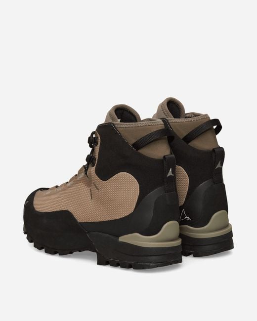 Roa Black Hida Boots Taupe for men