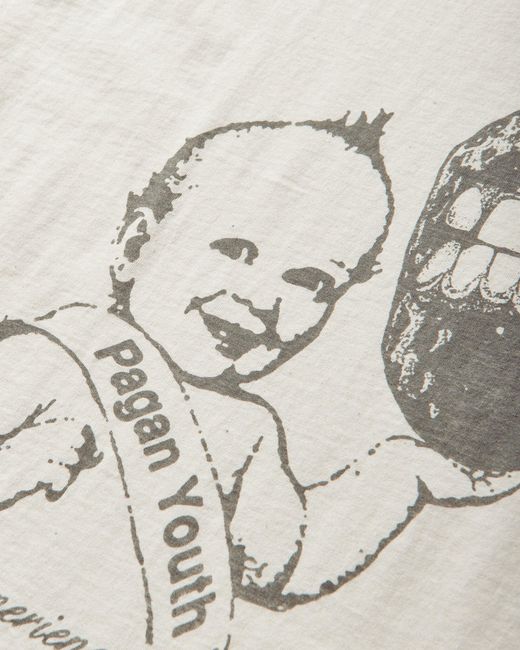 Aries White Strawbaby T-Shirt for men