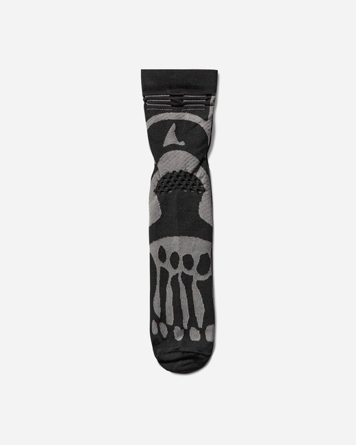 Roa Black Bones Logo Q-skin Technical Crew Socks for men