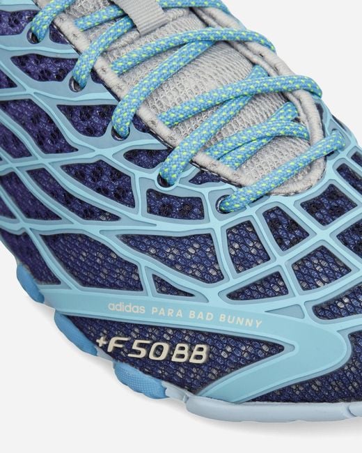 Adidas Blue Bad Bunny F50 Ghost Sprint Sneakers Dark Marine for men