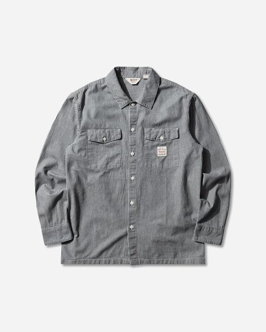 Levi's Gray Worker Longsleeve Shirt for men