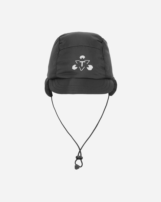 The Trilogy Tapes Black Insulated Mountain Cap for men
