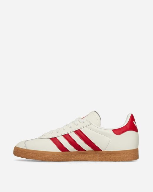 Adidas Red Gazelle Sneakers Off / Power for men