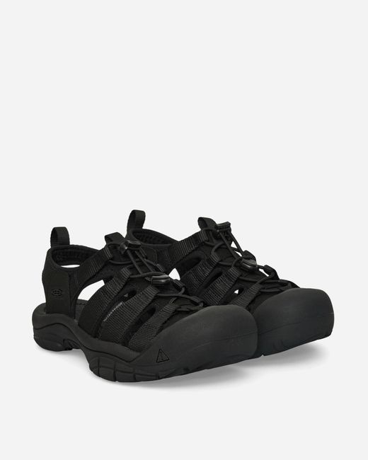 Keen Black Men S Newport H2 Sandals Triple for men
