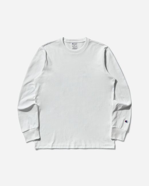 Champion Gray Men S Reverse Weave Loose Fit Longsleeve T-shirt for men