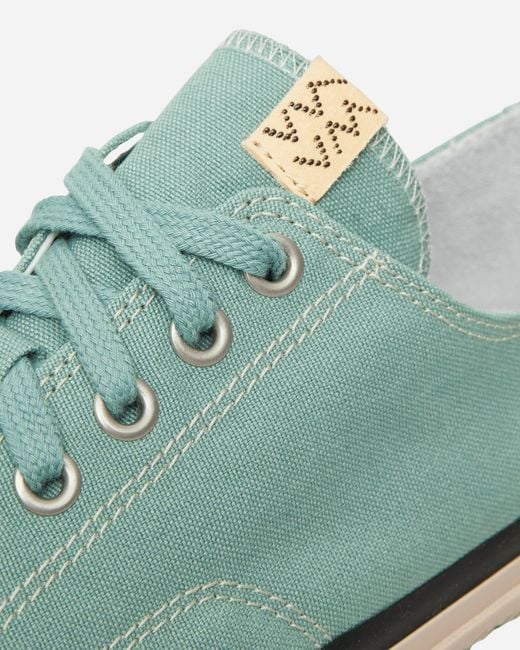 Visvim Green Skagway Lo Sneakers Light for men