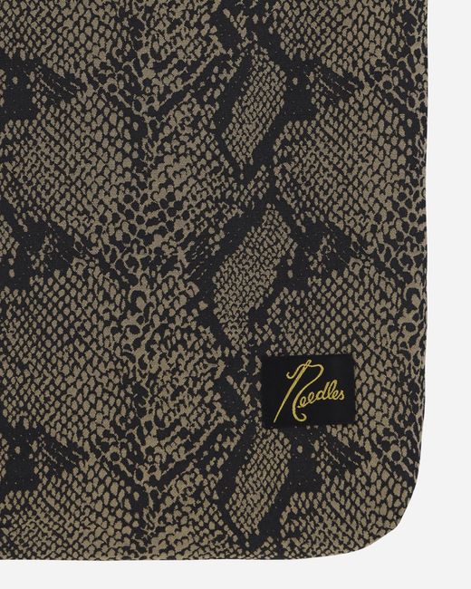 Needles Black Book Bag for men