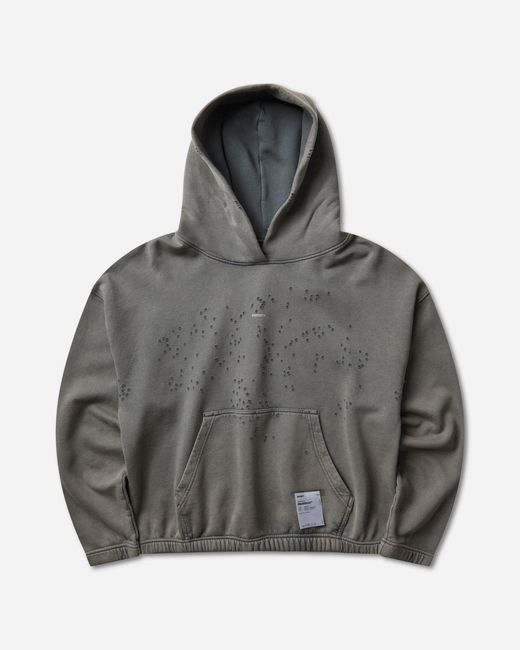 Satisfy Gray Mothtech Hoodie Faded for men