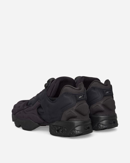 Reebok Black Instapump Sliver Sneakers Caviar for men