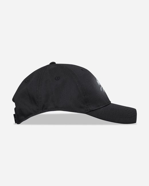 PROTOTYPES Black Sprayed Goat Cut Up Cap for men