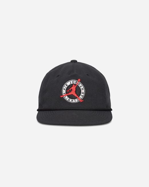 Nike Blue Flight Club Pro Unstructured Flat Bill Hat Black for men