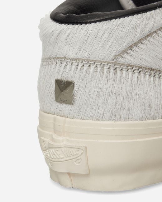 Vans Natural Life Is Unfair Half Cab 33 Lx Pony Hair Sneakers Marshmallow / Black for men