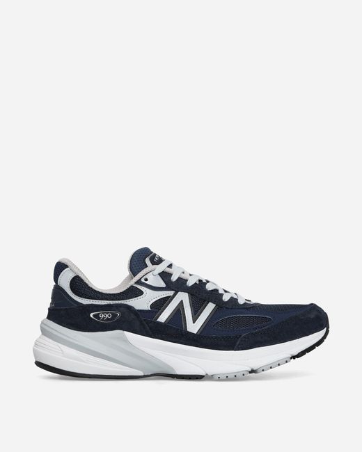 New Balance Blue Made In Usa 990v6 Sneakers Navy / White for men