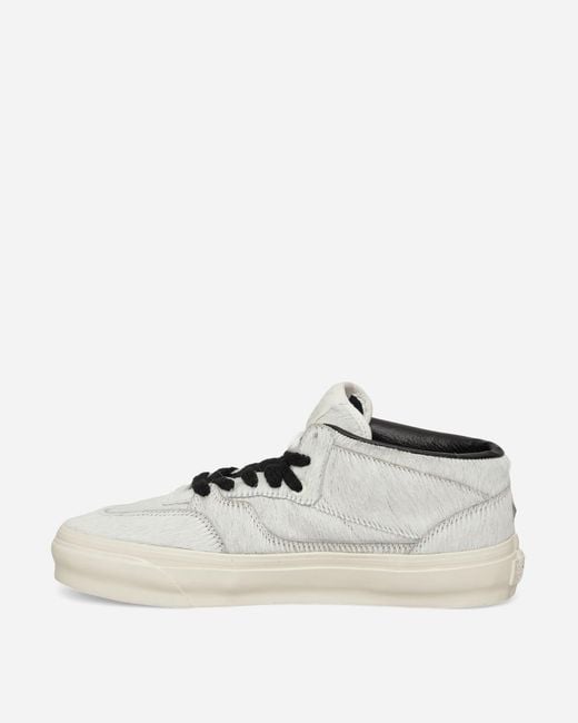 Vans Natural Life Is Unfair Half Cab 33 Lx Pony Hair Sneakers Marshmallow / Black for men