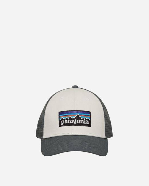 Patagonia Blue P-6 Logo Lopro Trucker Hat / Nouveau for men