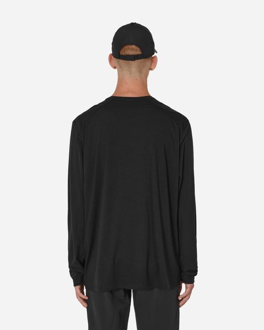 Arc'teryx Black Frame Longsleeve T-shirt for men
