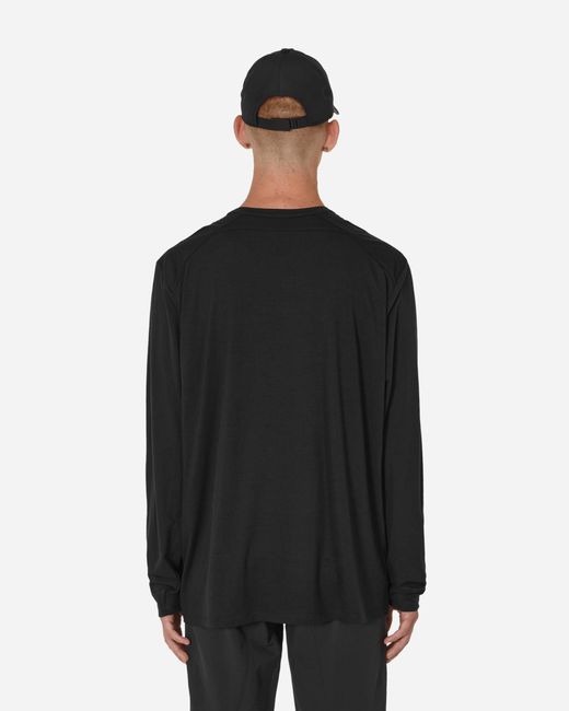 Arc'teryx Black Frame Longsleeve T-Shirt for men