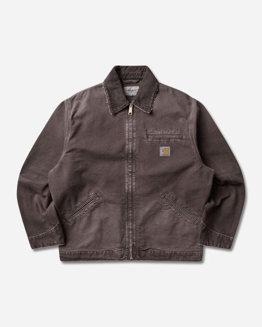 Carhartt Brown S Og Detroit Jacket Tobacco (Destroy Wash) for men