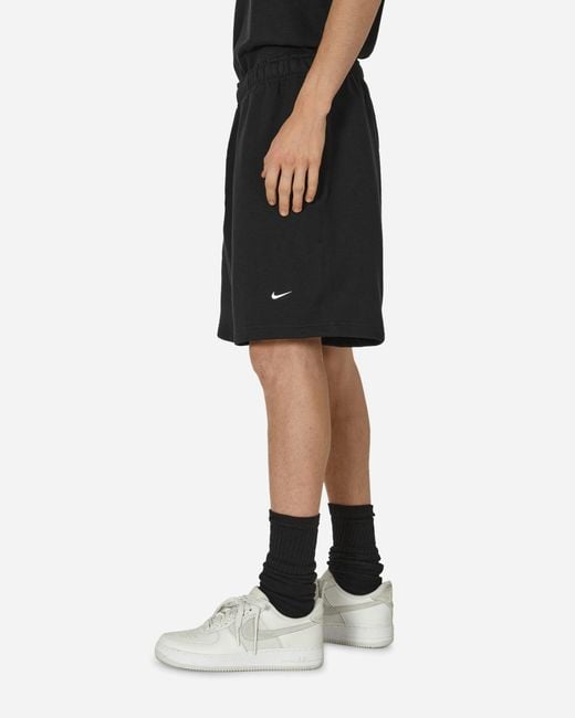 Nike Solo Swoosh Fleece Shorts Black for men