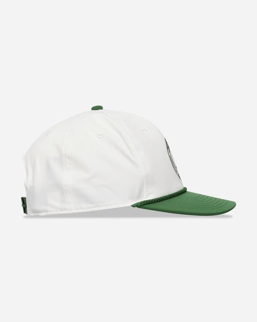 Nike Green Jordan Pro Structured Dri-Fit Flat-Brim Golf Hat Sail Forest for men
