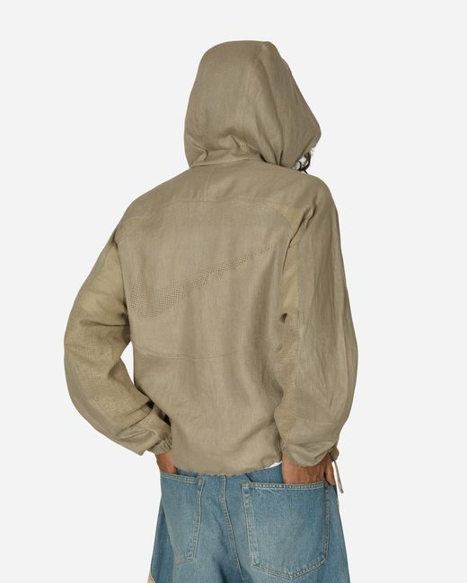 Nike Stüssy Linen Shell Jacket Chino in Natural for Men