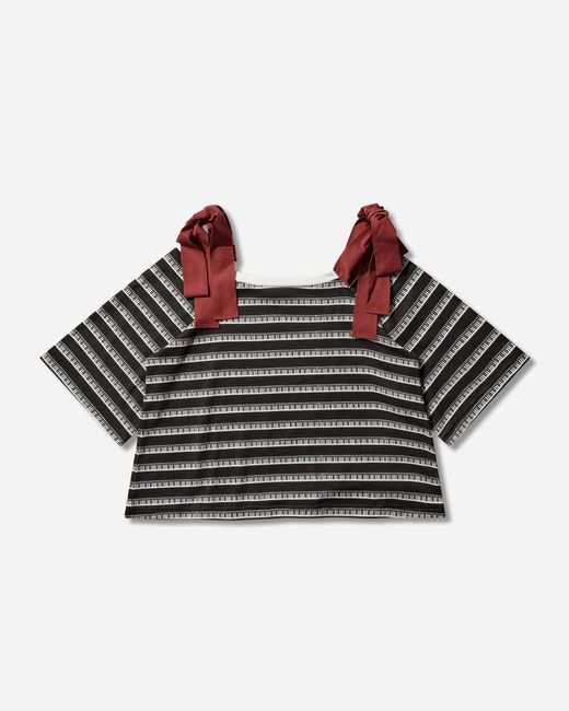 Undercover Black S Bow Top Border