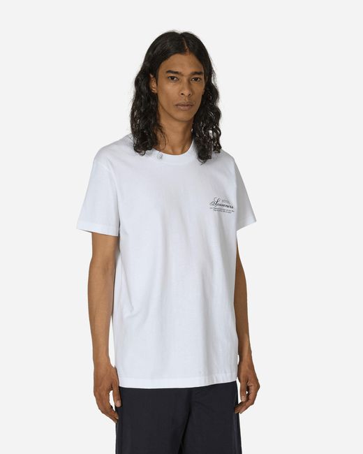 A.P.C. White Jjjjound Hotel T-shirt for men