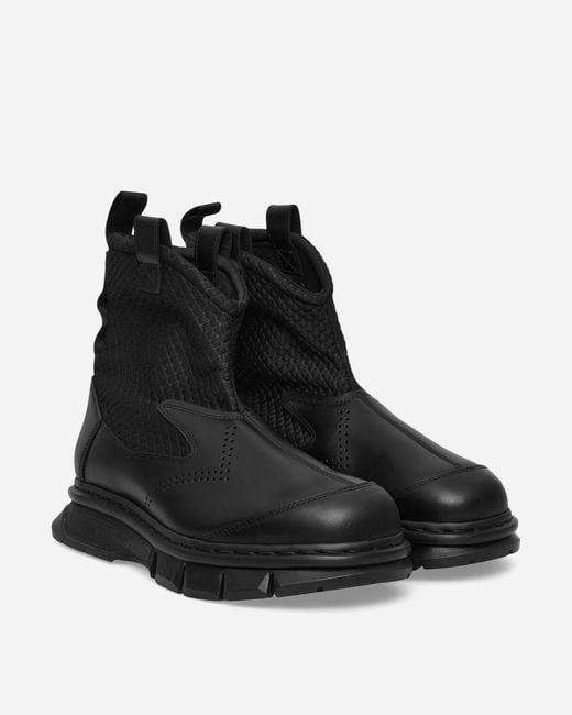 Dr. Martens Black Qubist rigger Boots for men