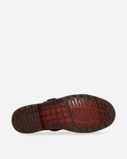 Dr. Martens Brown T-Bar Shoes Whiskey for men