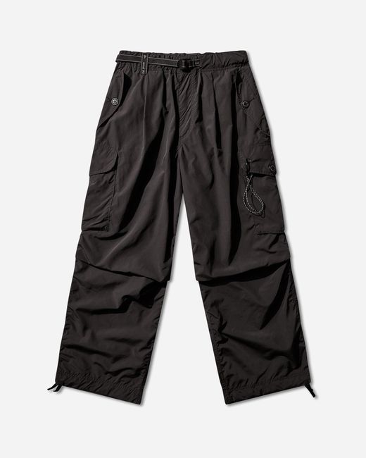 And Wander Gray Men S Oversized Cargo Pants for men