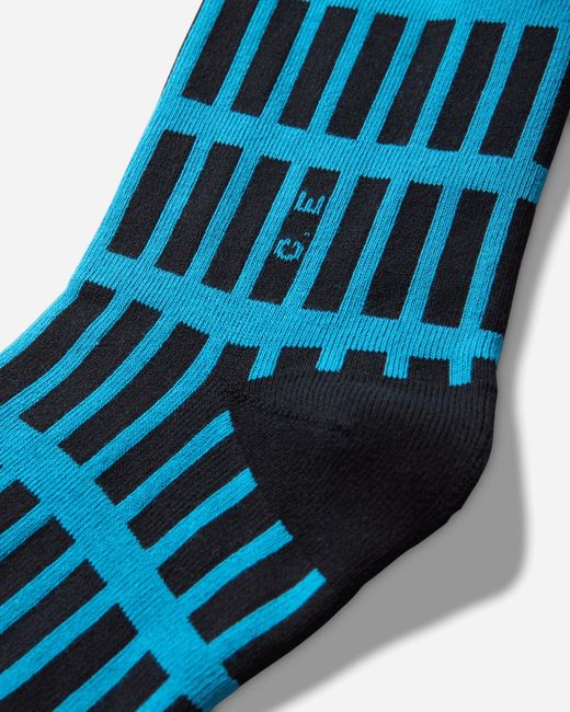 Cav Empt Blue Structure Socks for men