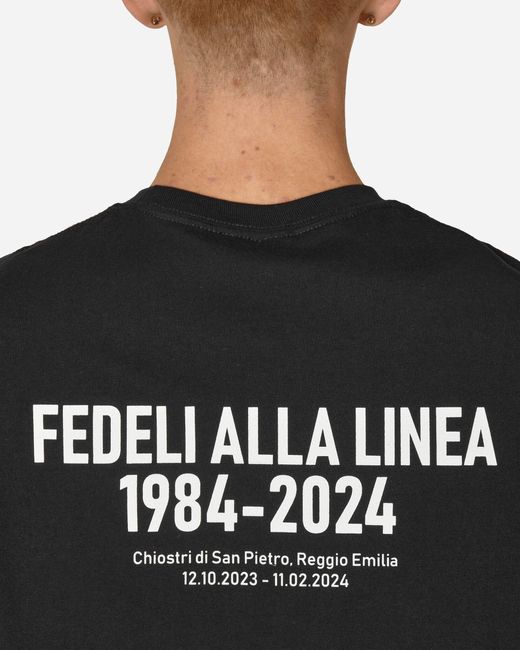 SLAM JAM Cccp Fedeli Alla Linea 1984-2024 T-shirt in Black for Men | Lyst