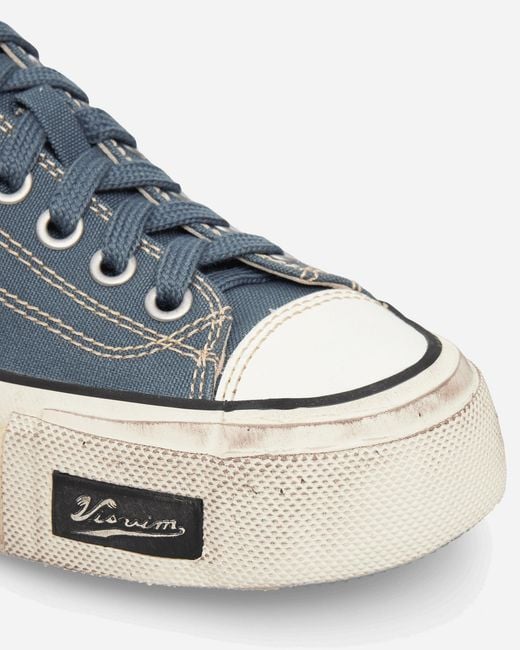 Visvim Blue Skagway Lo G.Patten Sneakers for men