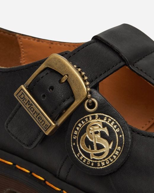 Dr. Martens Black T-Bar Shoes for men