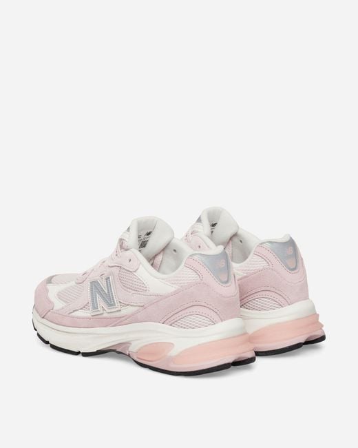 New Balance White 2010 Sneakers Chalk Sea Salt for men