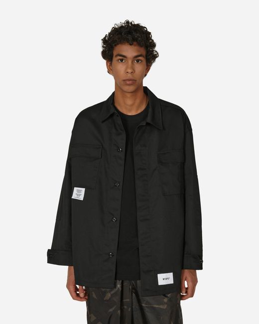 (w)taps Guardian Jacket Black for men