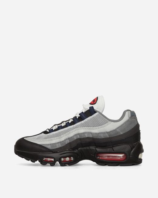 Nike Air Max 95 Sneakers Black / Track Red for Men | Lyst