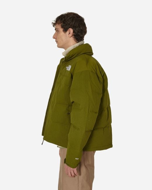 The North Face Green Rmst Steep Tech Nuptse Jacket Forest Olive for men